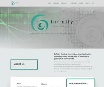 Infinitymedical.eu(Infinity Medical Innovations) Screenshot