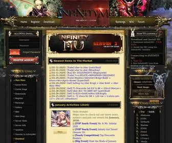 Infinitymu.net(Mu Online) Screenshot