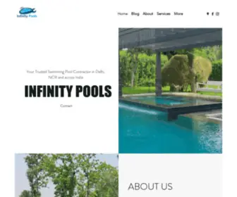 Infinitypools.co.in(Swimming Pool Contractor) Screenshot