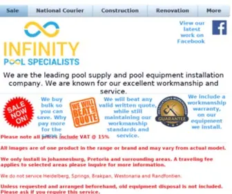 Infinitypoolspecialists.co.za(Infinity Pool Specialists) Screenshot