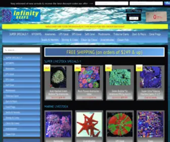 Infinityreefs.com(Infinty Reefs) Screenshot