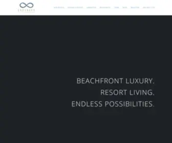 Infinityshoreclub.com(The best and only offering of its caliber in Alki Beach) Screenshot