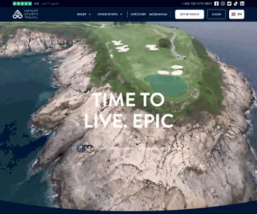 Infinitysportstravel.com(Infinity sports travel) Screenshot