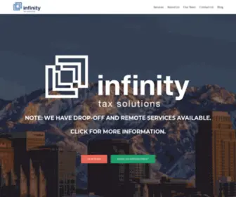 Infinitytax.com(Your solution for tax preparation) Screenshot