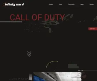 Infinityward.com(Infinity Ward) Screenshot