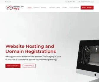 Infinityweb.co.za(Infinity Web Solutions) Screenshot