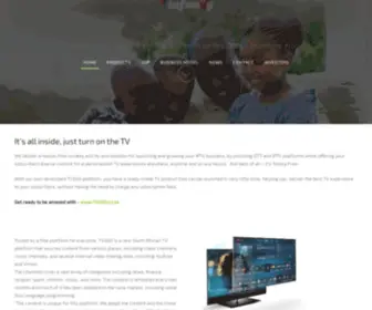 Infinivy.co.za(TV2GO.co.za SA's new TV streaming service) Screenshot