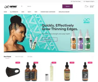 Infinixbeauty.com(INFINIX Beauty) Screenshot