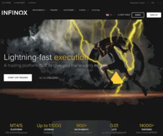 Infinox.com(Home) Screenshot