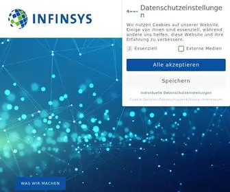 Infinsys.de(Integrated finance systems) Screenshot