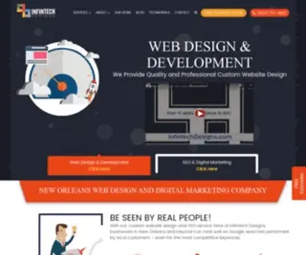 Infintechdesigns.com(Infintech Designs) Screenshot