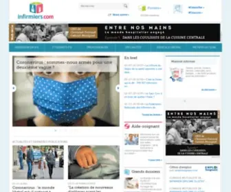 Infirmiers.com(Communauté infirmière) Screenshot