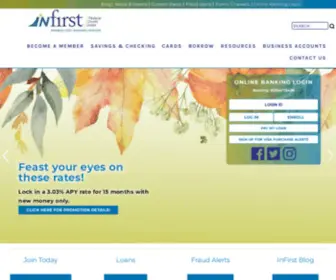 Infirstfcu.org(InFirst Federal Credit Union) Screenshot