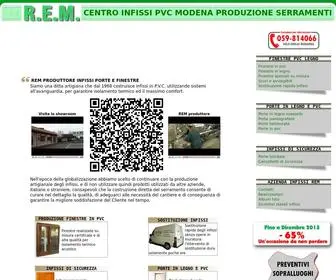 Infissirem.it(Centro infissi pvc legno Rem) Screenshot