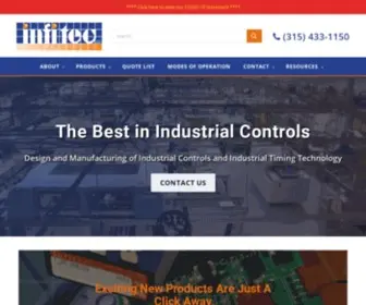 Infitec.com(Industrial Control Company) Screenshot