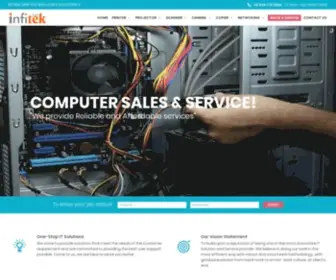 Infitekindia.com(Infitek India) Screenshot