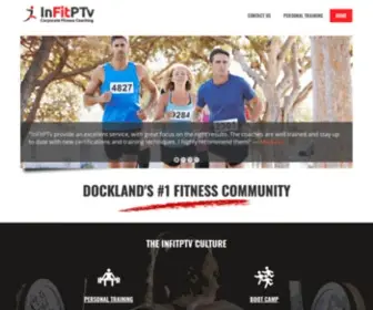 Infitptv.com(Corporate Fitness Coaching) Screenshot