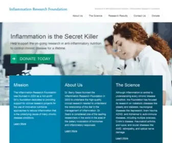 Inflammationresearchfoundation.org(Inflammation Research Foundation) Screenshot