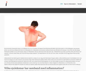 Inflammationssjukdomar.se(Inflammationssjukdomar) Screenshot