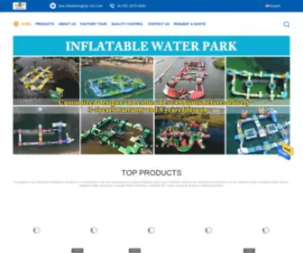 Inflatable-Zorb-Ball.com(Quality Inflatable Water Park & Towable Inflatables factory from China) Screenshot