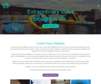 Inflatablefactory.com.au(Inflatable Factory) Screenshot