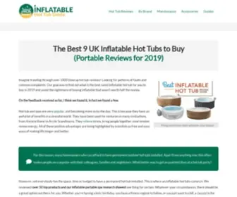 Inflatablehottubguide.com(Spa Reviews)) Screenshot