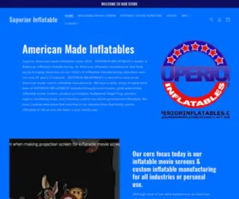 InflatablessuperStore.com(Best American inflatable manufacturer in USA) Screenshot