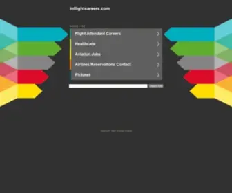 Inflightcareers.com(inflightcareers) Screenshot