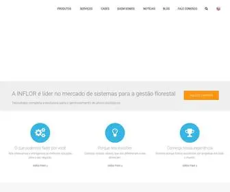 Inflor.com.br(Sistemas para Gestão Florestal e Agrícola) Screenshot