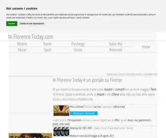 Inflorencetoday.com(In Florence Today) Screenshot