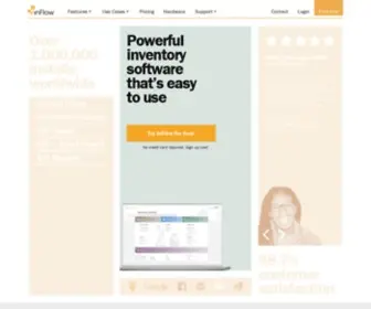 Inflowinventory.com(Inventory Management Software System Made Easy) Screenshot