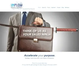 Inflowpartners.com(Home) Screenshot