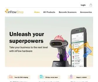Inflowshop.com(Android Barcode Scanner Hardware Device For Inventory Management) Screenshot