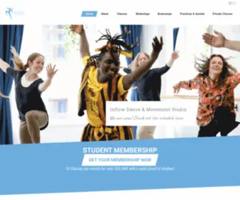 Inflowstudio.dk(Inflow Dance & Movement Studio) Screenshot