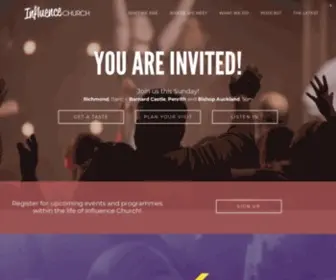 Influencechurch.co.uk(Richmond, Barnard Castle, Penrith, Bishop Auckland and Workington) Screenshot