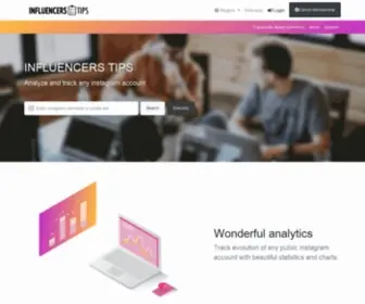 Influencertips.net(Influencers Tips) Screenshot