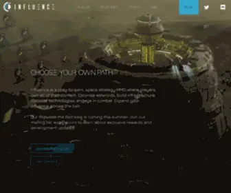 Influenceth.io(Space strategy MMO game built on Ethereum) Screenshot