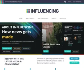 Influencing.com(Influencing News) Screenshot