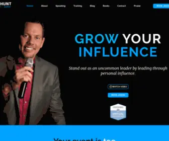 Influencingforimpact.com(Jason Hunt) Screenshot