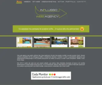 Influsso.it(Web agency a Firenze e nel Chianti) Screenshot