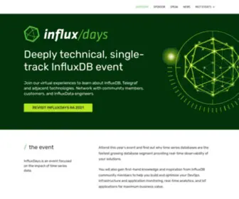 InfluxDays.com(InfluxDays) Screenshot