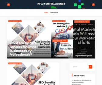 InfluxDigitalagency.in(Influx Digital Agency) Screenshot