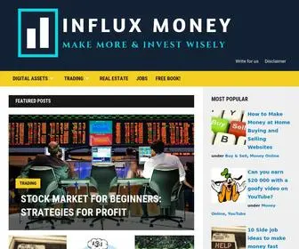 Influxmoney.com(Influx Money) Screenshot