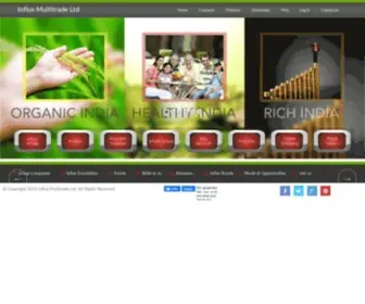 Influxmultitrade.com(Influx Multitrade Ltd) Screenshot