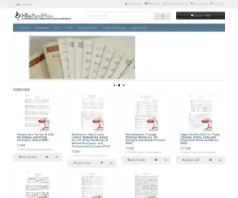 Influxsheetmusic.com(Influx Sheet Music) Screenshot