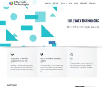 Influxwebtechnologies.net(Influxweb Technologies) Screenshot
