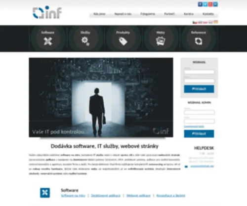 Infnet.net(Software a aplikace na míru) Screenshot