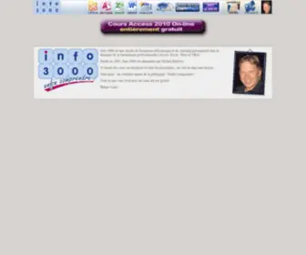 Info-3000.com(InfoFormation) Screenshot
