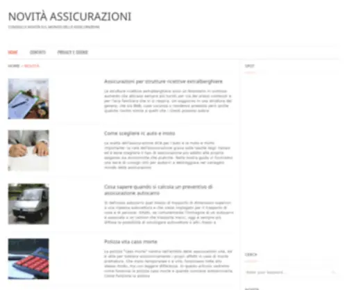 Info-Assicurazioni.com(Consigli sulle Assicurazioni) Screenshot