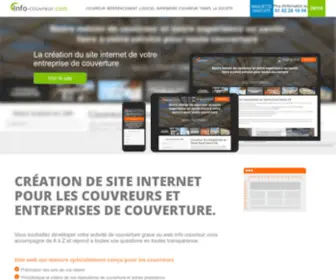 Info-Couvreur.com(Site) Screenshot